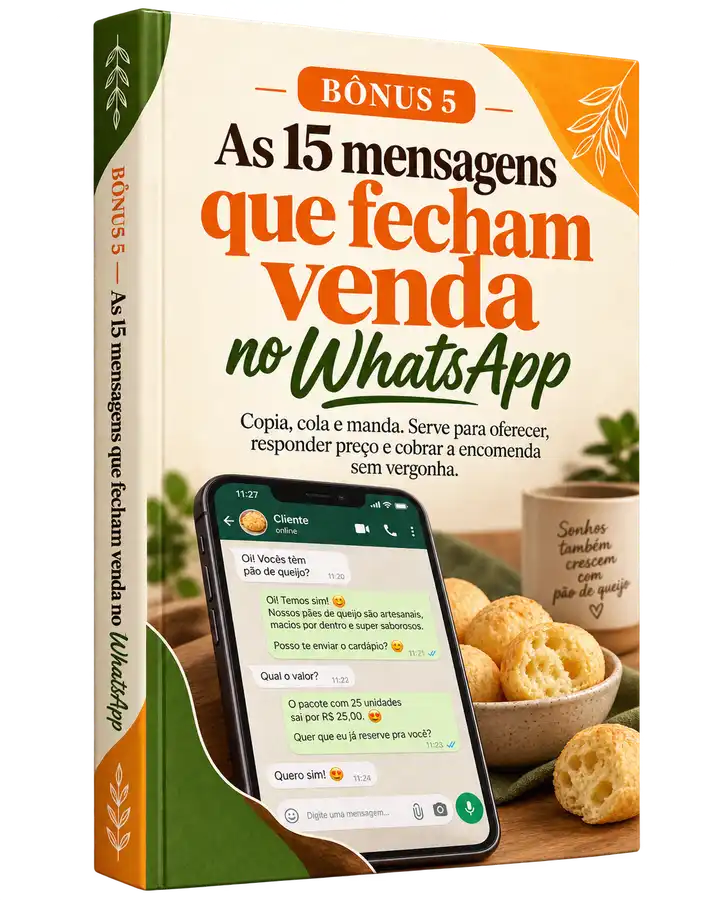 Bônus 5 — As 15 mensagens que fecham venda no WhatsApp