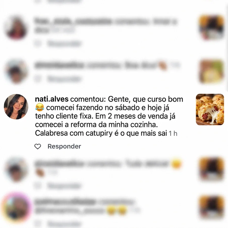 Depoimento de Nati Alves: começou no sábado e hoje tem cliente fixa